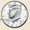 Egyesült Államok 1/2 dollár '' Kennedy '' 1972!